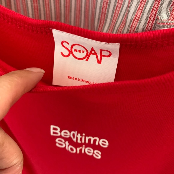 NWT SOAPNET 100% COTTON PAJAMAS and INTIMATES BAG - Picture 3 of 10